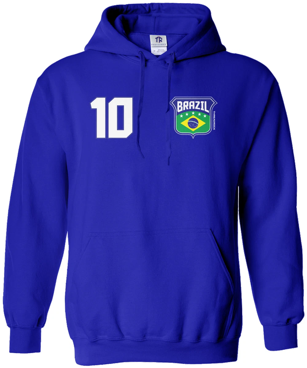 Brazil soccer hotsell hoodie