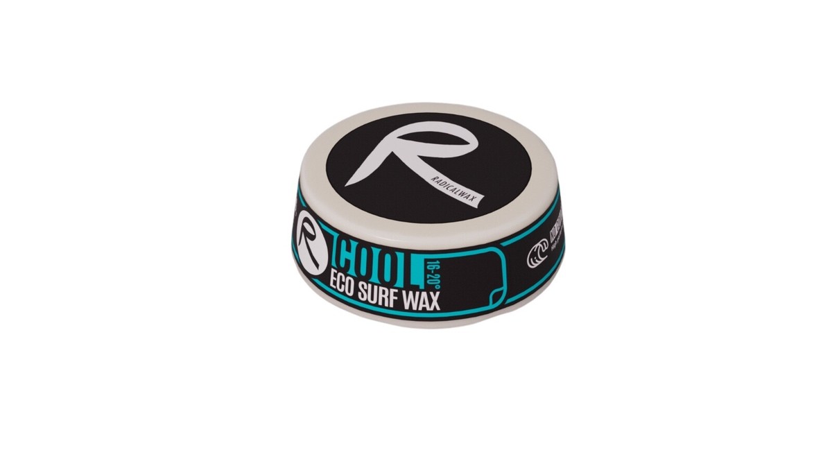 Cera Radical Wax Para Tabla De Surf - Para Aguas Cálidas (20-25°C), Ecológica, Natural Y Biodegradable