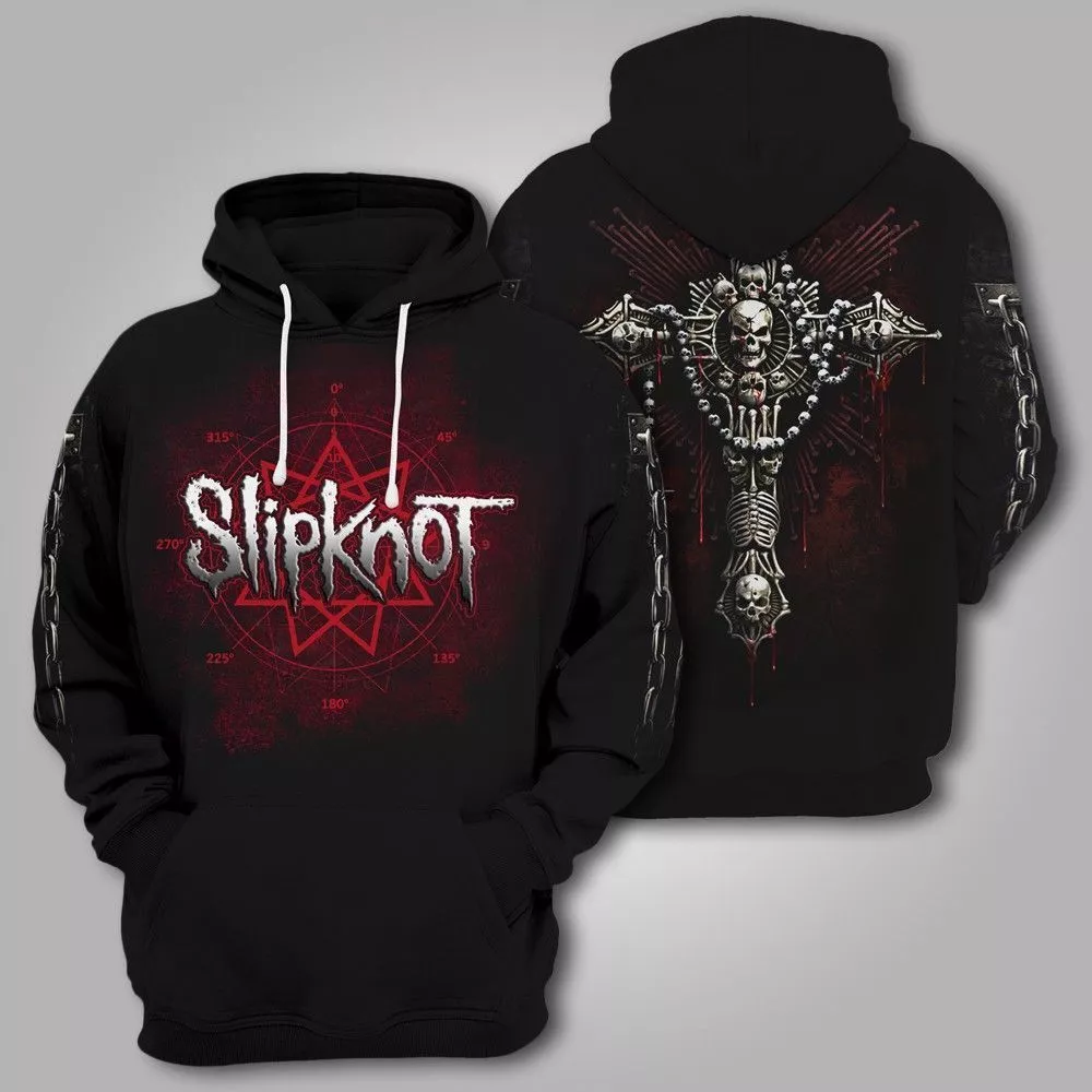 Slipknot 3d best sale hoodie
