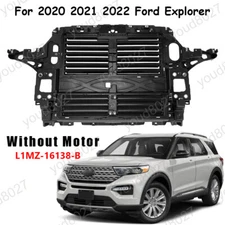 For 2020-2022 Ford Explorer Radiator Support Assembly ABS Air Shutter W/O Motor