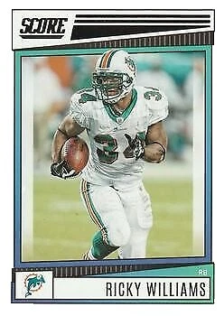 Panini Ricky Williams Football Sports Trading Card Singles