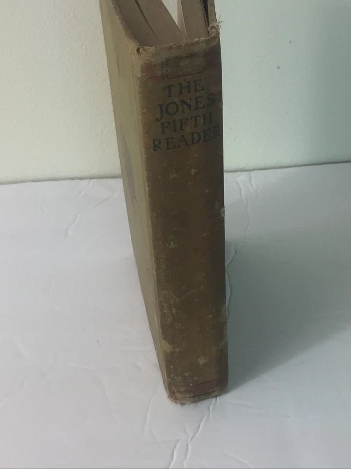 1903 ~The Jones Fifth Reader ~ Poe, Victor Hugo, C. Dickens, Sir Walter Scott Foto 2 de 4
