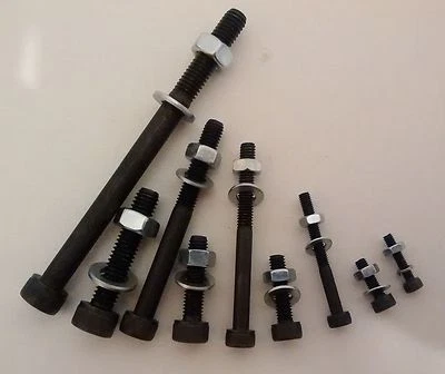 PRECISIONMAKER 3D Printer - Hex Socket Cap Screws with Washer and Nut - M2 to M8 - Reprap