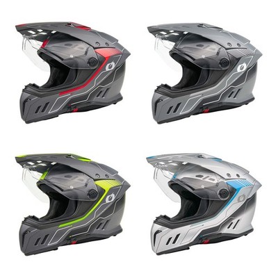 Oneal Adventure Helm SIERRA RS ECHO Sturzhelm Motorradhelm Visier und Schirm