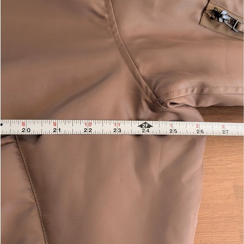 Anine Bing Leon blouson bomber femme L sépia oversize manches longues fermeture éclair complète neuf avec étiquette - Photo 5/9