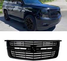 Front Upper Grille Grill Glossy Black For Chevrolet Tahoesuburban Ltz 2015-2020 Front Upper Grille Grill Glossy Black For Chevrolet Tahoesuburban Ltz 2015-2020