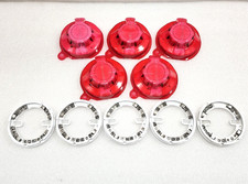 LOT OF 5 - APOLLO 55000-328 APO PHOTOELECTRIC SMOKE DETECTOR WITH BASE
