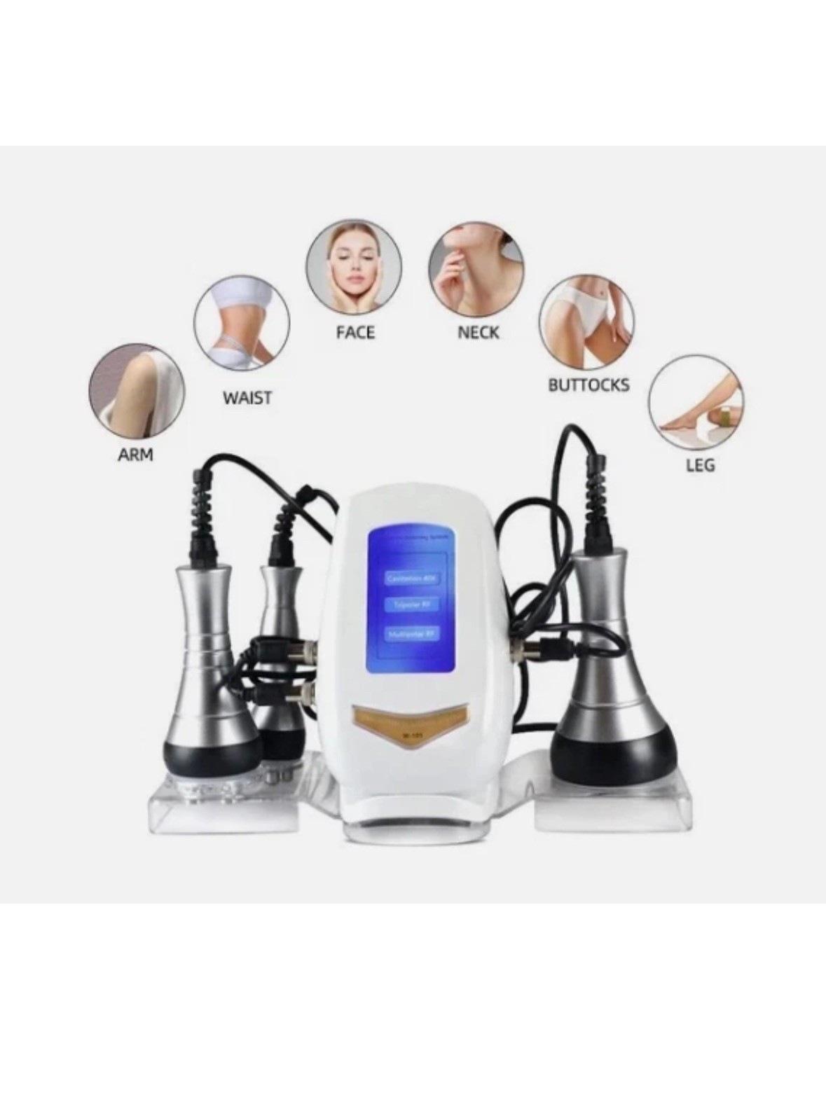3-in-1 Beauty Massage Device Tools Body Facial Massager Slimming Instrument, USA alternate view 6