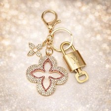 LV Gold Padlock  Key   Authentic Louis Vuitton Bag Unbranded Clover Charm