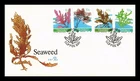 Dr Jim Stamps Trankei First Day Cover Seaweed 4v Set 1988 Monarch Size
