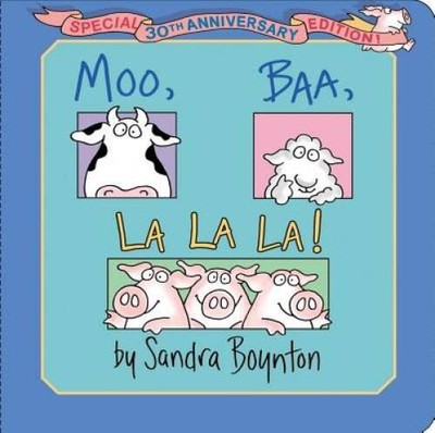 Moo, Baa, La La La!: Special 30th Anniversary Edition! - Board book - VERY GOOD