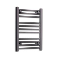 Matt Black Ladder Towel Rail Radiator Bathroom Heating All Sizes 5Yr Warranty UK