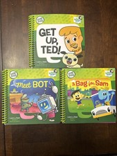Lot of 3 Leap Frog Leap start 3d Book 1, Book 2 Book 3