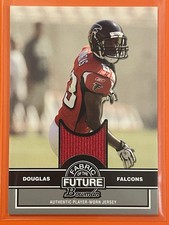 2008 Bowman Harry Douglas Fabric of the Future Jersey Rookie RC #HD Football