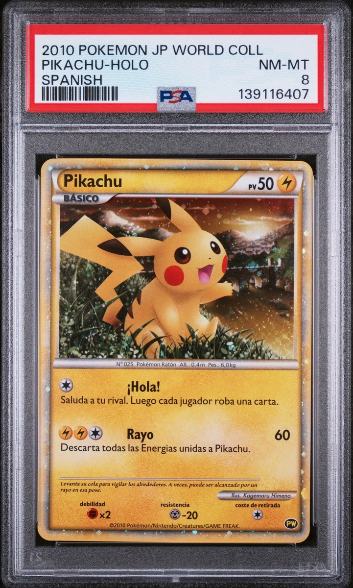Pikachu Pokémon TCG Individual Collectible Card Game Cards in