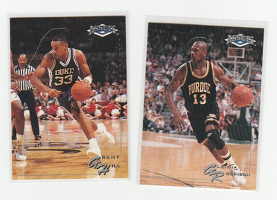90'S INSERT LOT (2) 1994-95 ASSETS DIE CUT ROOKIE RC INSERT HILL 1:24 PACKS!