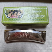 Vintage M. Hohner Unsere Lieblinge Tremolo Harmonica w/Box Germany