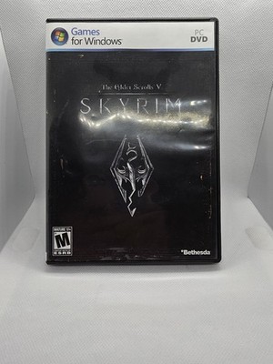 Skyrim (2011 PC) Used, Key Claimed. Disc Is In Great Condition. Poster Missing. 