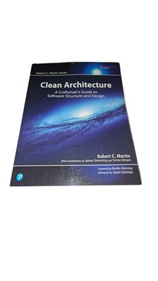 Clean Architecture: A Craftsman's Guide to Software & Design- Martin, Robert C.