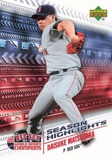 2007 Upper Deck World Series Champions Boston Red Sox #SH1 Daisuke Matsuzaka