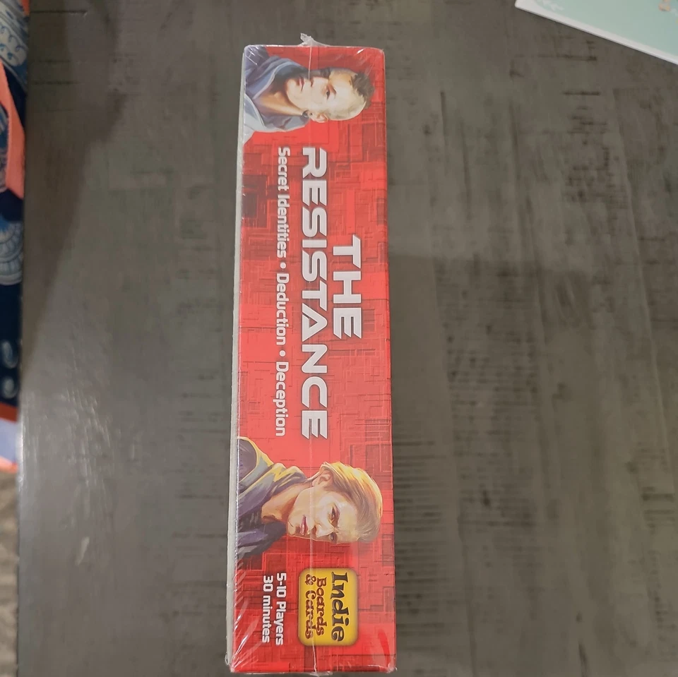 Juego The Resistance de Don Eskridge, 2012 tableros y cartas indie, nuevo y precintado Foto 4 de 4