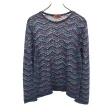 Used Missoni 90s Made in Italy Old Long sleeve knit 44 Multi Men's