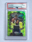 2023 Panini Prizm Rookie Gear Neon Green Pulsar Prizm C.J. Stroud PSA 9