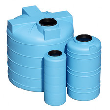 Serbatoio verticale da esterno per acque e liquidi alimentari in polietilene LLD