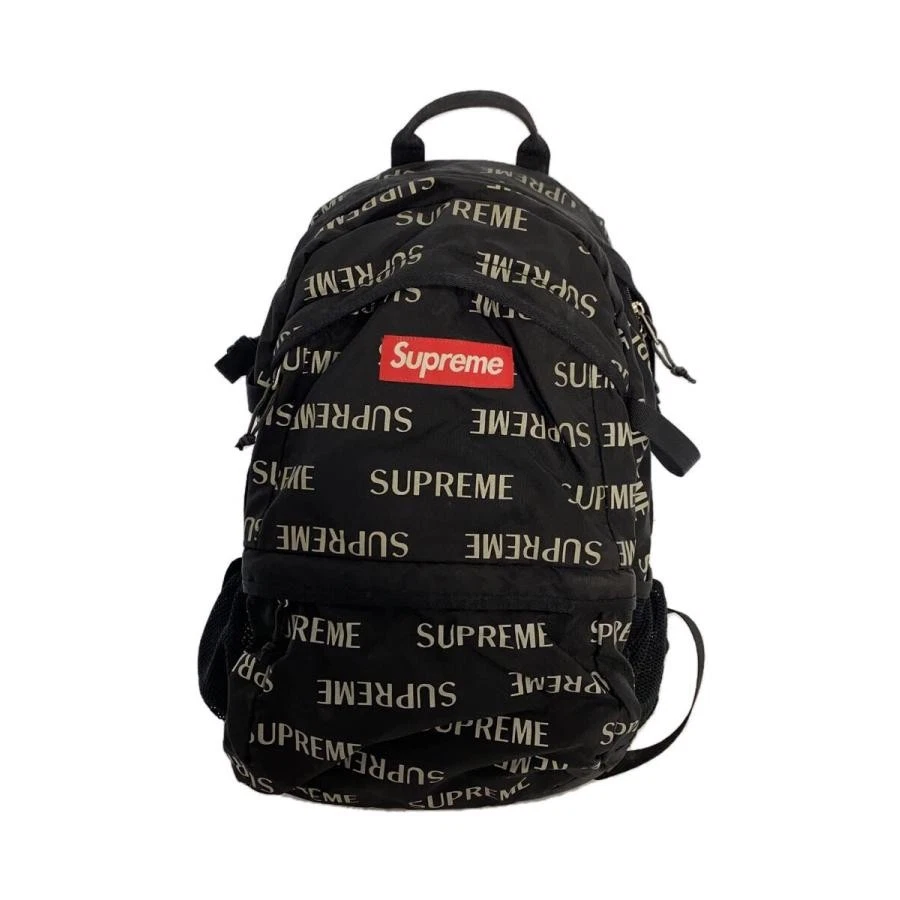 Sac à dos/sac à dos/sac à dos/sac à dos/logo/noir Supreme Reflective Repeat