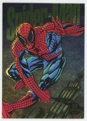 #ad #ad 1994 Fleer Marvel Universe Spider Man Limited Edition Power Blast # 6 $5.27