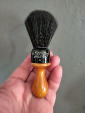 Vintage Rubberset Shave Brush With A New 20mm Synthetic Knot
