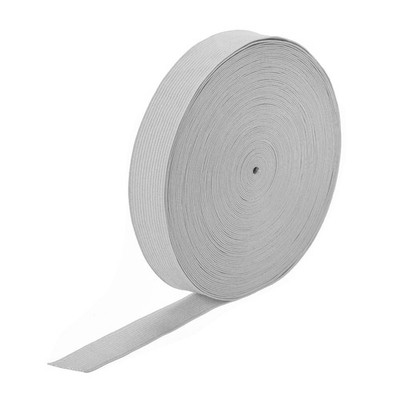 Elastic Bands for Sewing 1'' 20 Yard Light Gray Knit Elastic Spool