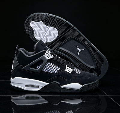 #ad Jordan 4 quot;White Thunderquot; Men#x27;s Retro Basketball Shoes Mid Top $78.84