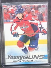 2019-20 Upper Deck Series 1 Young Guns Martin Fehervary Rookie #236 Washington
