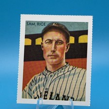 Sam Rice 1978 Dover 1935 National Chicle Diamond Stars Reprint #32