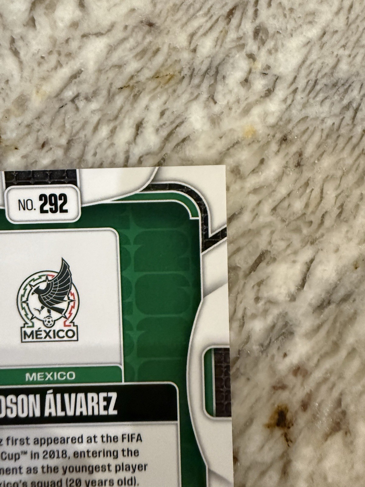 🔥2026 Panini Prizm FIFA World Cup #292 Edson Alvarez Gold Preferred /10 Mexico view 9
