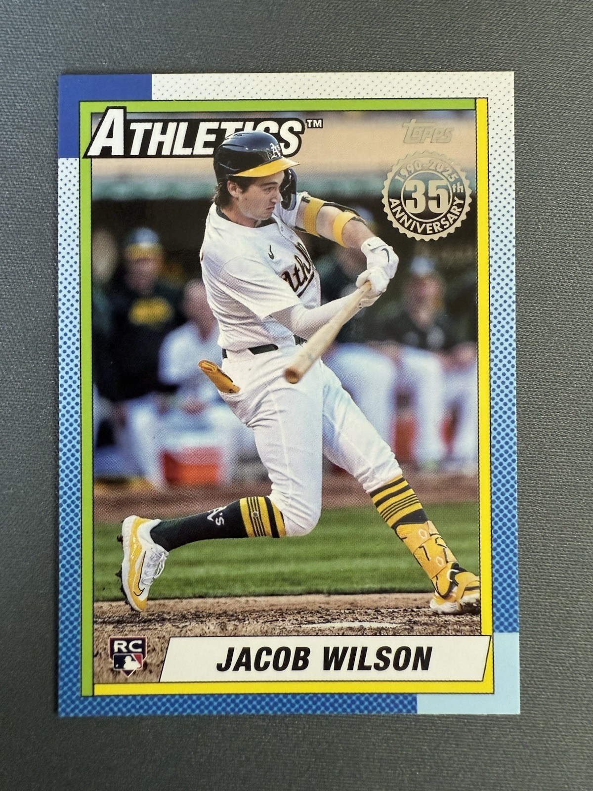 Jacob Wilson (RC) - 2025 Topps Series 1 1990 35th Anniversary, Athletics