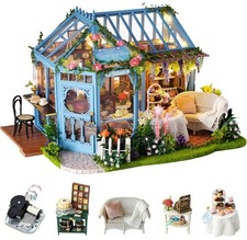 CUTEROOM DIY Miniature House. Rose Garden & Tea Room - Great mini building fun