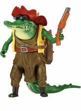 TMNT Mutant Mayhem Leatherhead Rockin Croc Action Figure