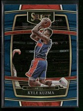 2021-22 Panini Select #70 Kyle Kuzma Blue Prizms Wizards