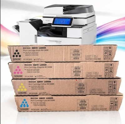 Genuine Ricoh IMC4500/C6000 CMYK Toner Set CMYK 842279,842280,842281,842282 OEM