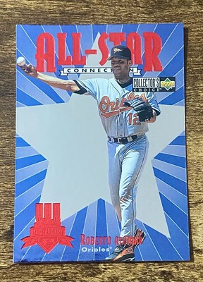 Roberto Alomar 1997 Collector's Choice All-Star Connection Orioles Baseball Card