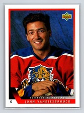 1993-94 Upper Deck - John Vanbiesbrouck #8 Florida Panthers Hockey Card