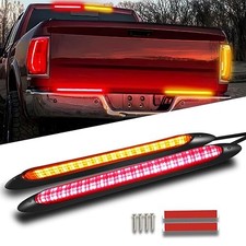 14in Brake Light Strip Dynamic Sequential Flowing Turn Signal Light Amber