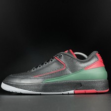 Nike Air Jordan 2 Retro Low Uomo 9 Natale Gucci Scarpa Sneaker Casual DV9956-006