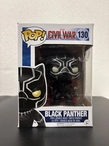 Funko Pop! Vinyl: Marvel - Black Panther #130 Captain America Civil War
