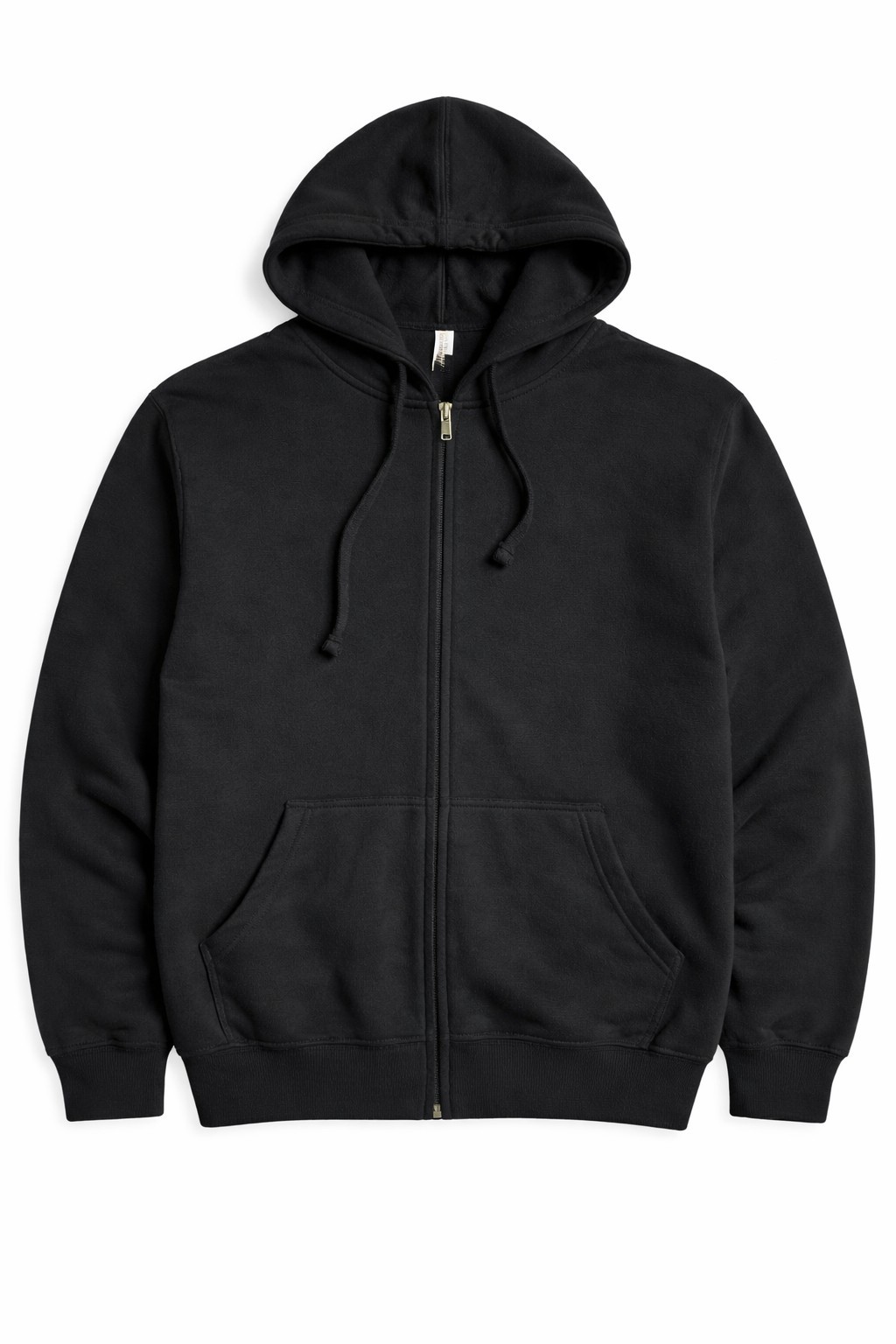 econscious Zip Up hoodie Washed Black Xl