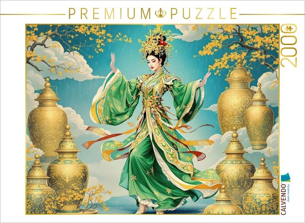 Calvendo Puzzle Traditional Dance | 2000 Pieces, Finished Size 35.4 × 26.4 In (9-image