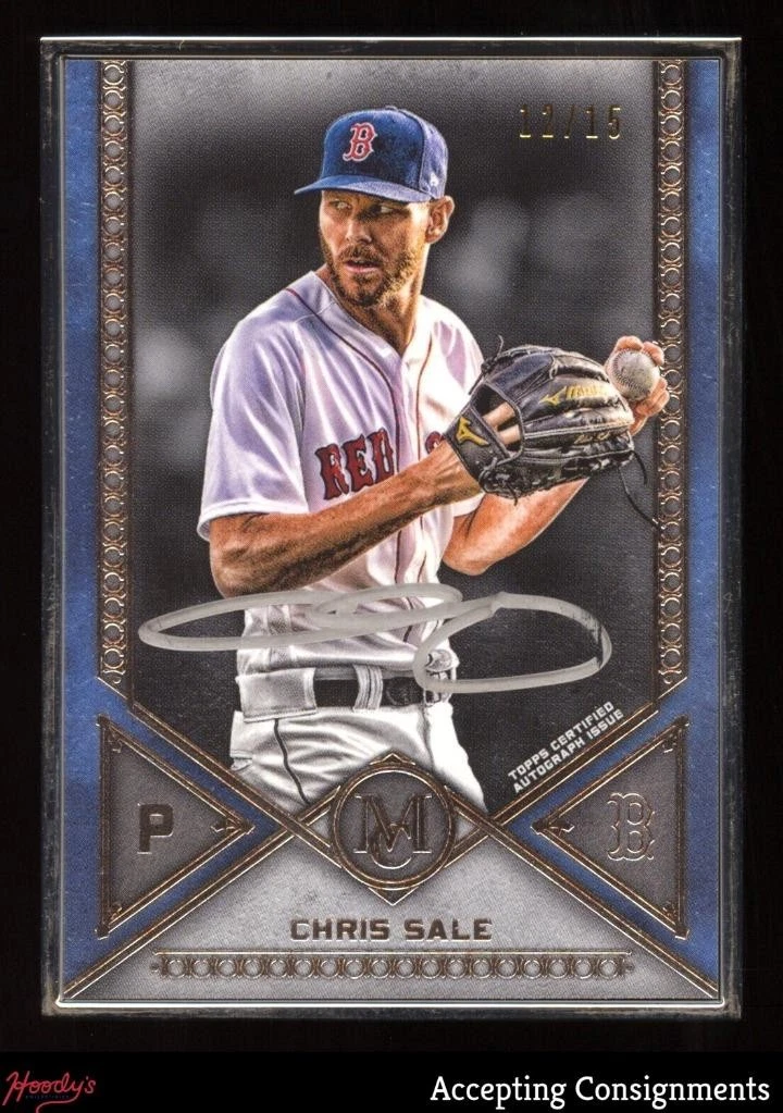 Topps Chris Sale Baseball Serial Numbered Sports Trading Cards