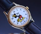Vtg LORUS by SEIKO Disney Mickey Mouse Watch Women V515-6080 NEW BATTERY & BAND